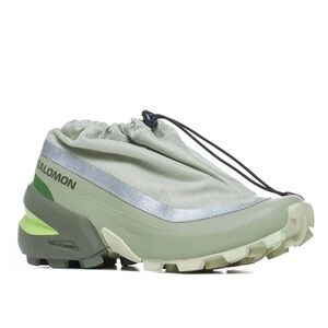 NWT NIB MM6 X SALOMON CROSS LOW SNEAKERS ALFALFA/TEA/SHARP GREEN SIZE 42